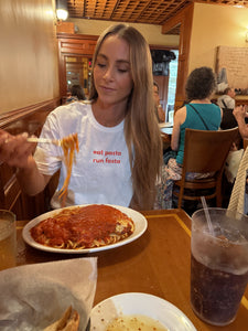 Eat Pasta Run Fasta Tee